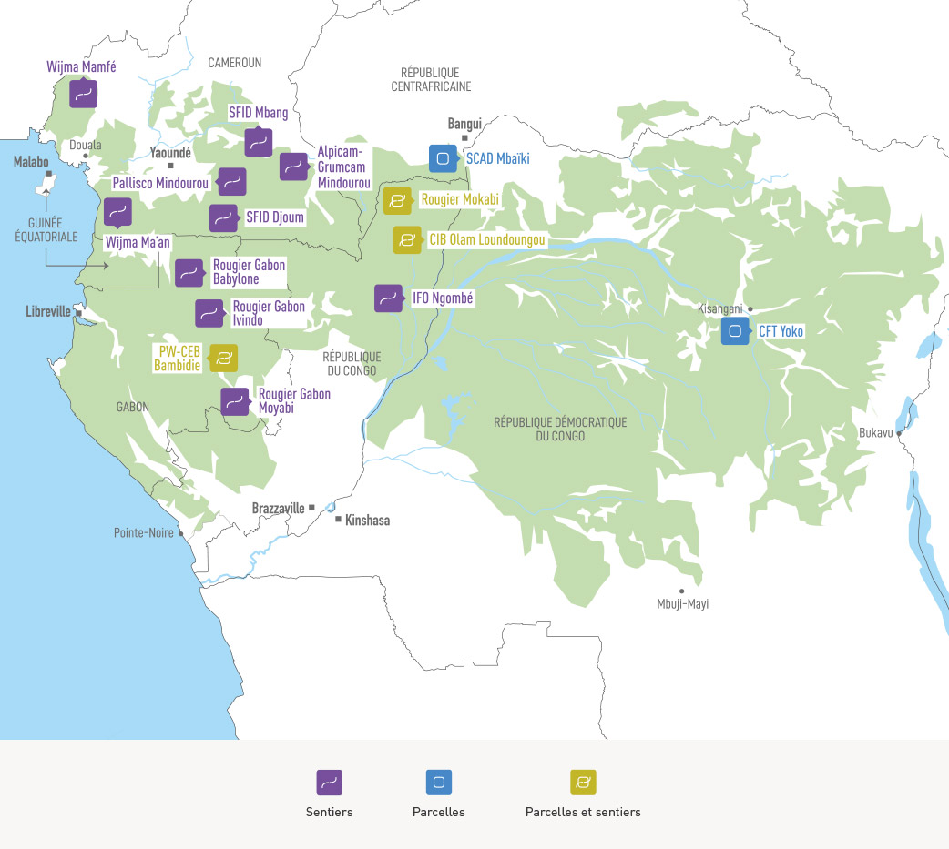 Carte Projets DYNAFAC